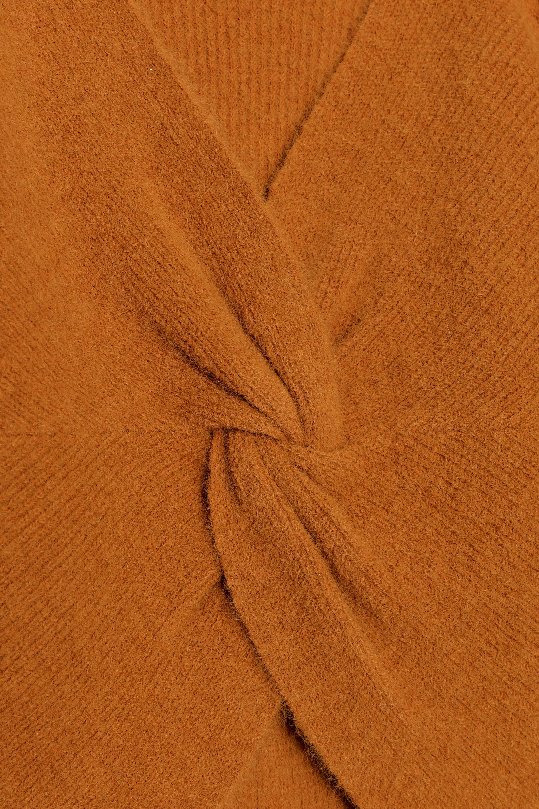 KNIT JUMPER WITH BACK KNOT